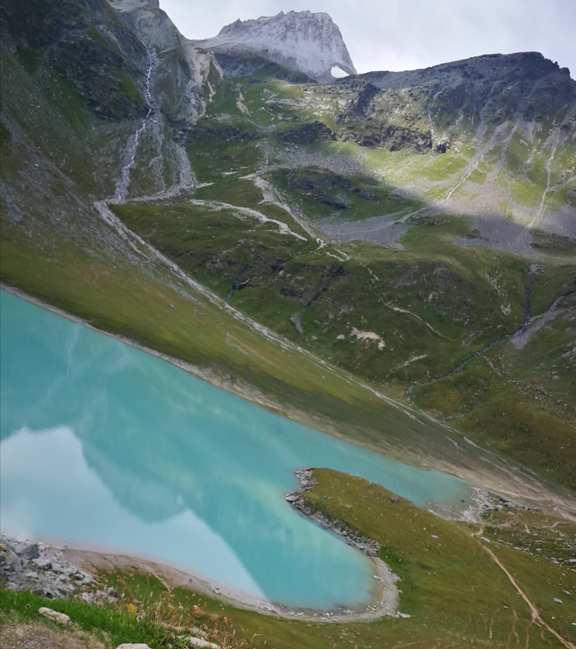 Herrlicher Blick auf den Rappenseekopf