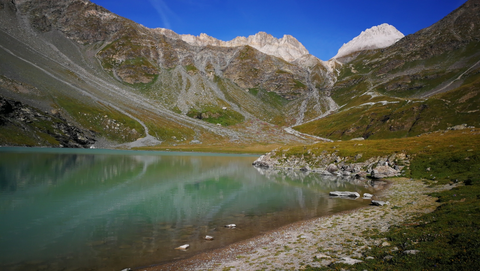 Herrlicher Blick auf den Rappenseekopf